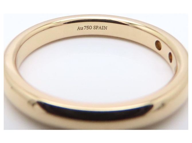 Autre Marque Anello fede impilabile Tiffany & Co. in oro rosa 18K - vista 7