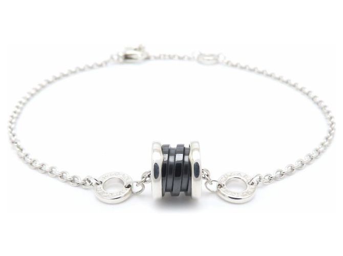 Bulgari Bracciale con ciondolo Bvlgari B.zero1 in argento - vista 2