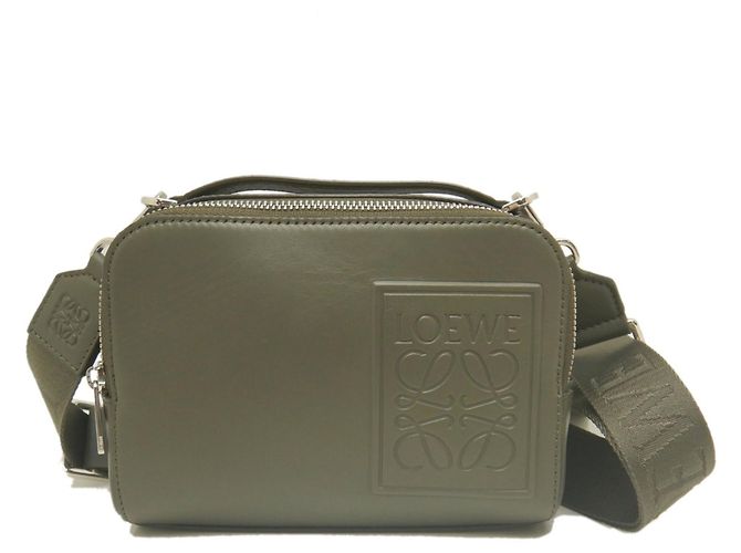 Sac bandoulière Camera Bag Loewe en Khaki Kaki - vue 2