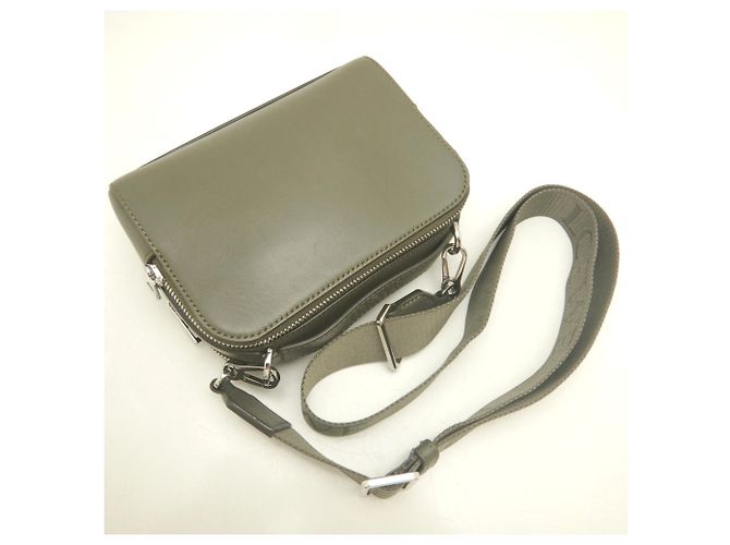 Sac bandoulière Camera Bag Loewe en Khaki Kaki - vue 3
