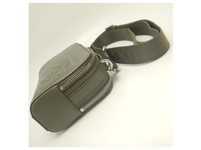 Sac bandoulière Camera Bag Loewe en Khaki Kaki - vue 5