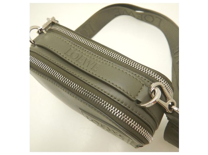 Sac bandoulière Camera Bag Loewe en Khaki Kaki - vue 6