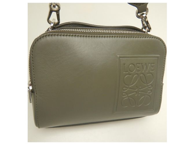 Sac bandoulière Camera Bag Loewe en Khaki Kaki - vue 7