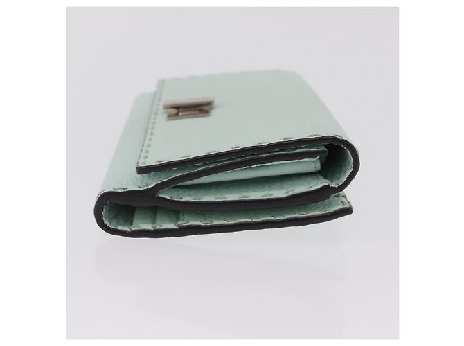 Fendi Selleria Peekaboo de piel Verde - vista 3