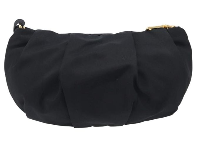 Porta-moedas de pulso Prada Bow Tessuto Small Preto - vista 2
