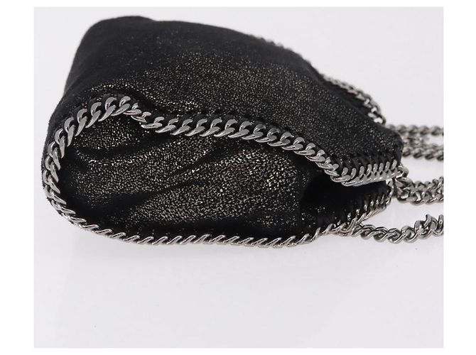 Stella Mc Cartney Stella McCartney Falabella Faux Leather Small Schwarz - Ansicht 3