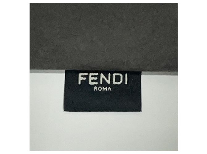 Bolso Tote Fendi Sunshine Medium Blanco Amarillo - vista 15