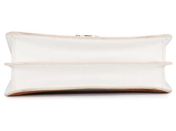 Borsa a tracolla con catena Burberry TB Medium Marrone Bianco - vista 3