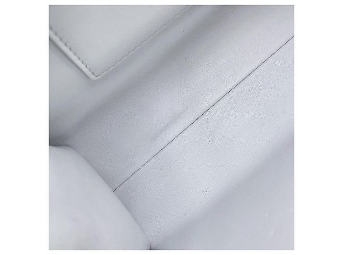 Borsa a mano in pelle Wanda Mini Salvatore Ferragamo Bianco - vista 11