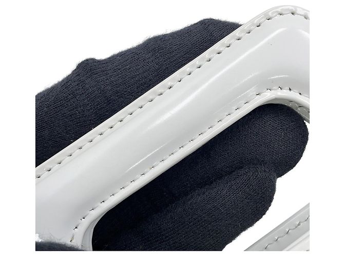 Borsa a mano in pelle Wanda Mini Salvatore Ferragamo Bianco - vista 14