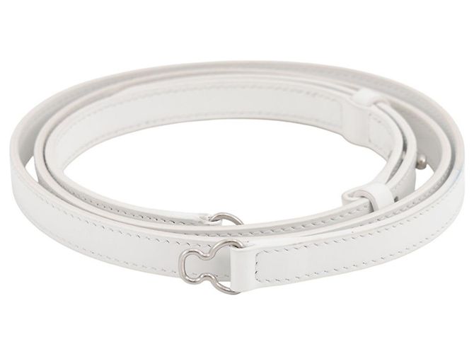Borsa a mano in pelle Wanda Mini Salvatore Ferragamo Bianco - vista 18