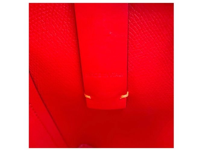 Borsa borchiata Christian Louboutin CABATA N S Mini Arancione - vista 17