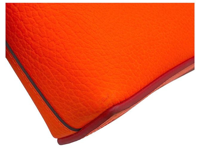Borsa borchiata Christian Louboutin CABATA N S Mini Arancione - vista 8