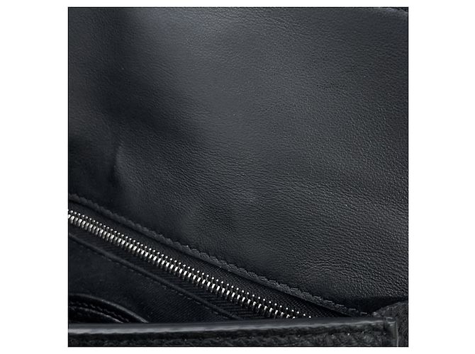 Borsa a spalla Fendi Selleria Baguette Clutch Nero - vista 7