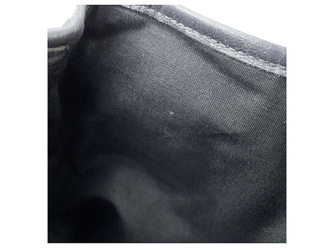 Borsa Balenciaga in pelle e tela grigia Marrone - vista 10