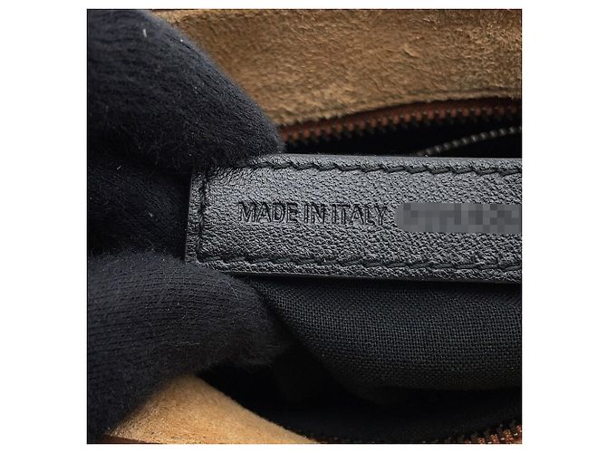 Borsa Balenciaga Le City Small Cammello - vista 18