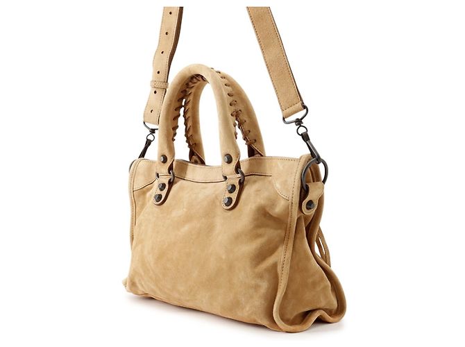 Borsa Balenciaga Le City Small Cammello - vista 2