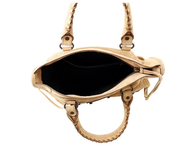 Borsa Balenciaga Le City Small Cammello - vista 6