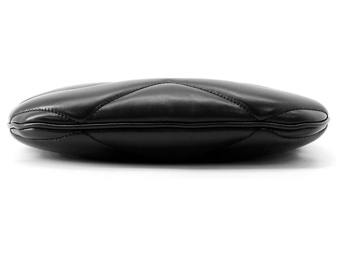 Borsa a tracolla Gucci GG Marmont Small in pelle matelassé Nero - vista 3
