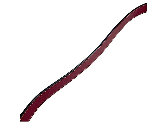 Sac à main en cuir Loewe Hammock Small Bordeaux - vue 14