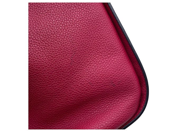 Sac à main en cuir Loewe Hammock Small Bordeaux - vue 7