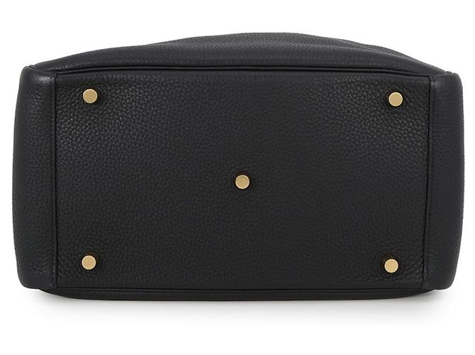 Hermès Sac à main Hermes Lindy 30 Noir - vue 3
