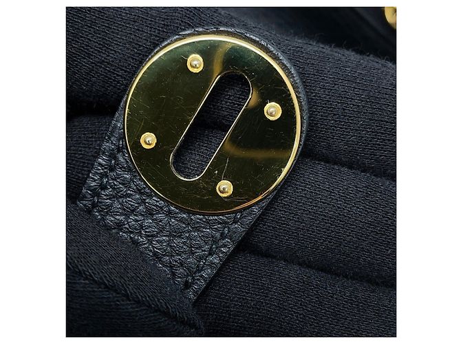 Hermès Sac à main Hermes Lindy 30 Noir - vue 7