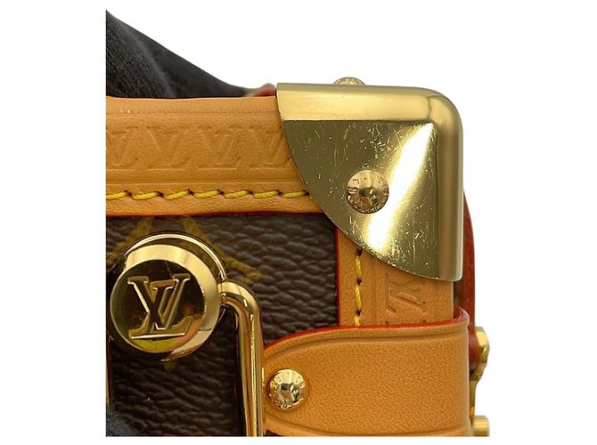 Bolsa Louis Vuitton Monogram Side Trunk PM Marrom - vista 10