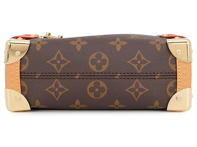 Bolsa Louis Vuitton Monogram Side Trunk PM Marrom - vista 3
