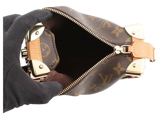 Bolsa Louis Vuitton Monogram Side Trunk PM Marrom - vista 6