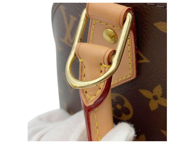 Bolso de mano Louis Vuitton Alma BB Monogram Castaño - vista 10