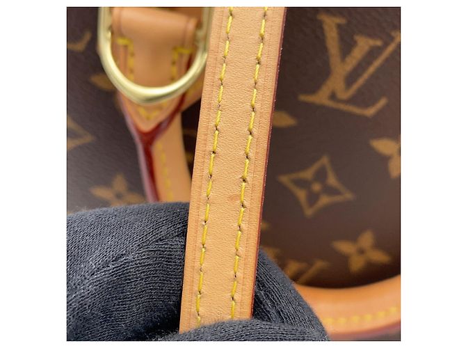 Bolso de mano Louis Vuitton Alma BB Monogram Castaño - vista 15