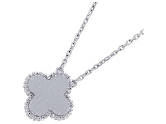 Collana Van Cleef & Arpels Alhambra Guilloché - vista 3
