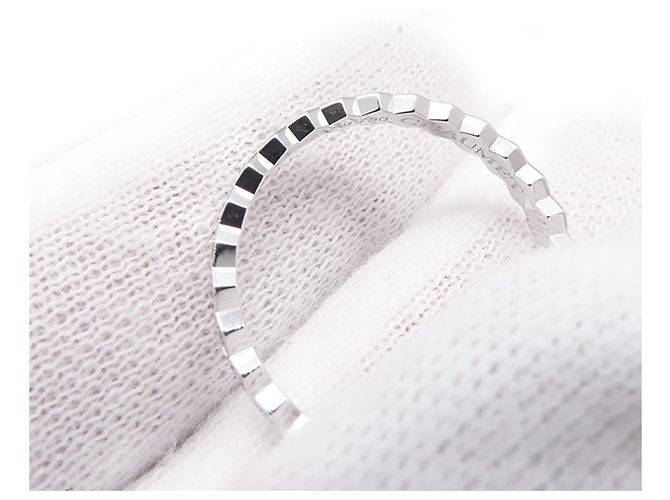 Anel Chaumet Bee de em ouro branco 18K - vista 6