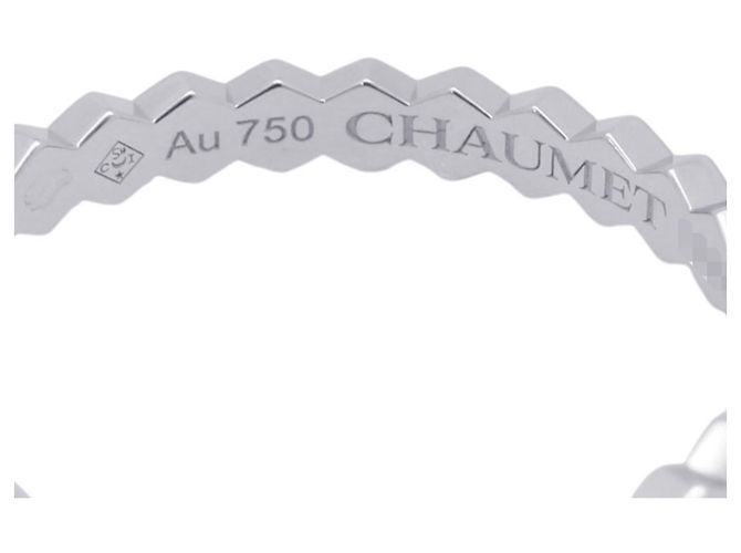 Anel Chaumet Bee de em ouro branco 18K - vista 8