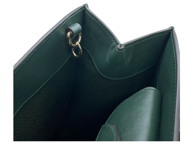 Gucci Diana Bamboo Tote Handtasche Medium Grün - Ansicht 9