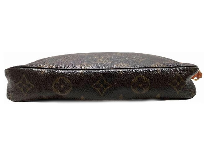 Louis Vuitton Pochette Accessoires Handbag Pouch Castaño - vista 3