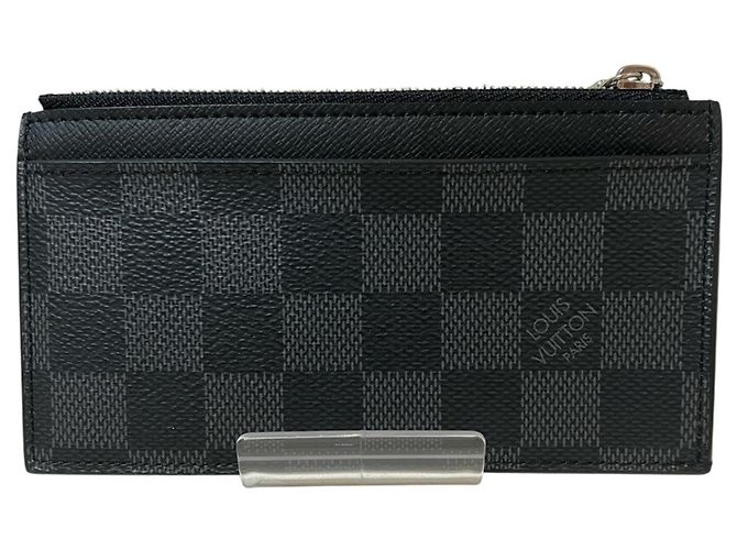 Louis Vuitton Business Card Case Black - view 2