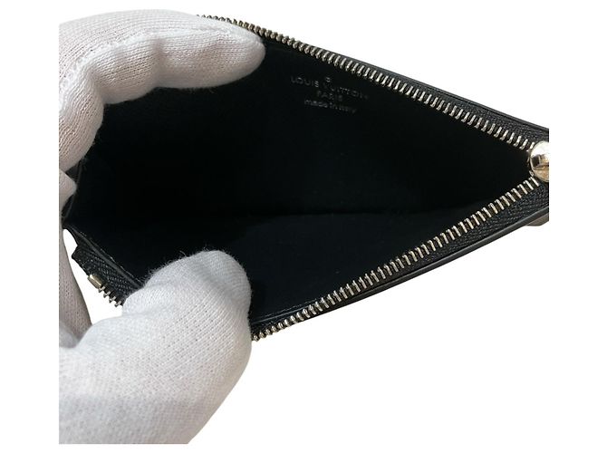 Louis Vuitton Business Card Case Black - view 3