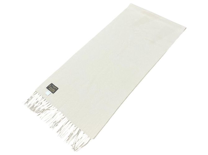 Louis Vuitton Cashmere Echarpe Jeram Scarf Beige - view 6