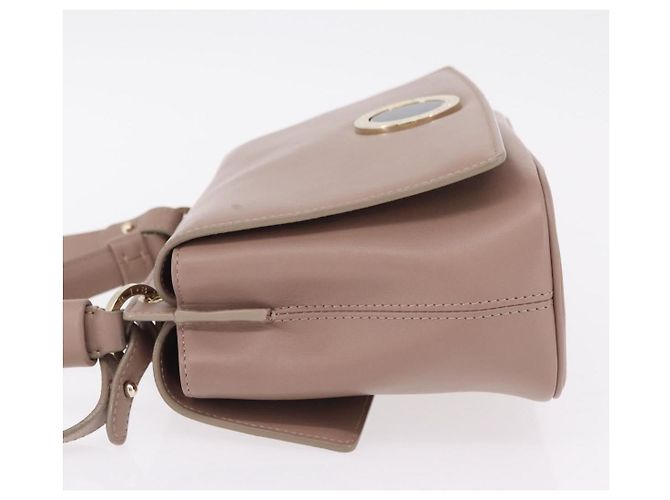 Bulgari Bvlgari Signature Top Handle Leather Medium Beige - Ansicht 4