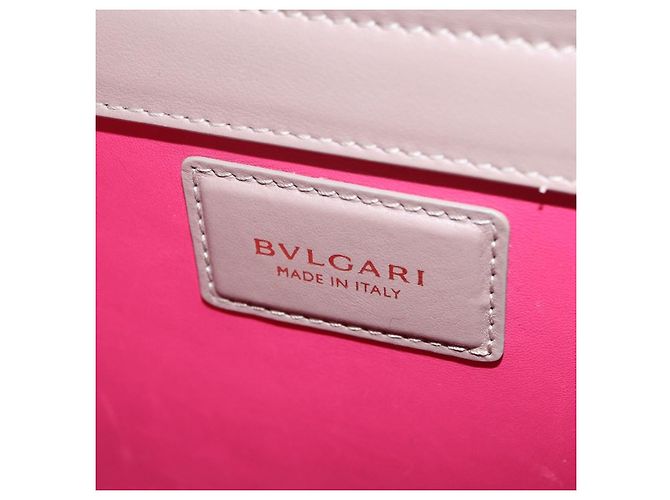 Bulgari Bvlgari Signature Top Handle Leather Medium Beige - Ansicht 6