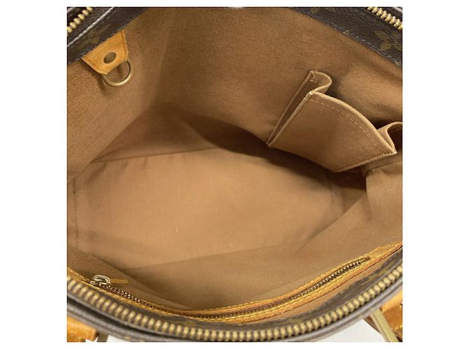 Sac Cabas Piano Monogram Louis Vuitton Marron - vue 4