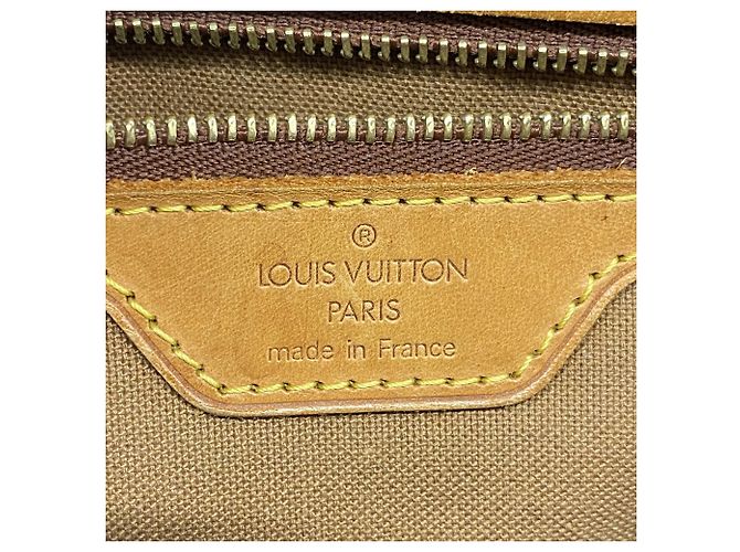 Sac Cabas Piano Monogram Louis Vuitton Marron - vue 5