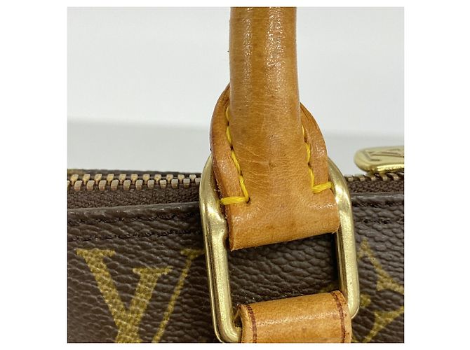 Borsa a mano Louis Vuitton Alma Monogram M51130 Marrone - vista 12