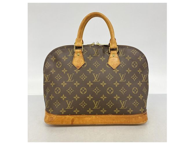 Borsa a mano Louis Vuitton Alma Monogram M51130 Marrone - vista 13