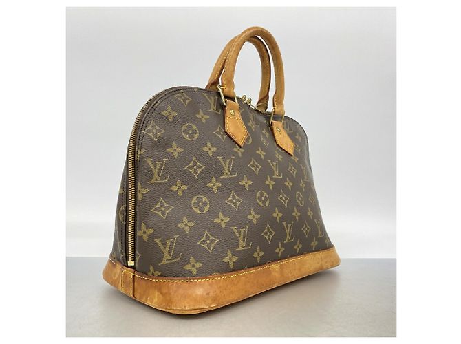 Borsa a mano Louis Vuitton Alma Monogram M51130 Marrone - vista 2