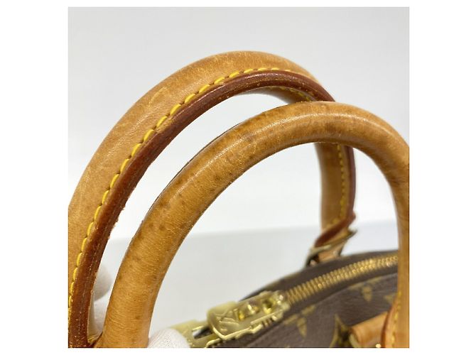 Borsa a mano Louis Vuitton Alma Monogram M51130 Marrone - vista 7