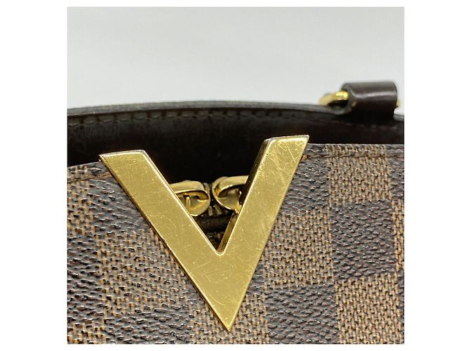 Louis Vuitton Damier Kensington Bowling Handtasche Damier ebene - Ansicht 10