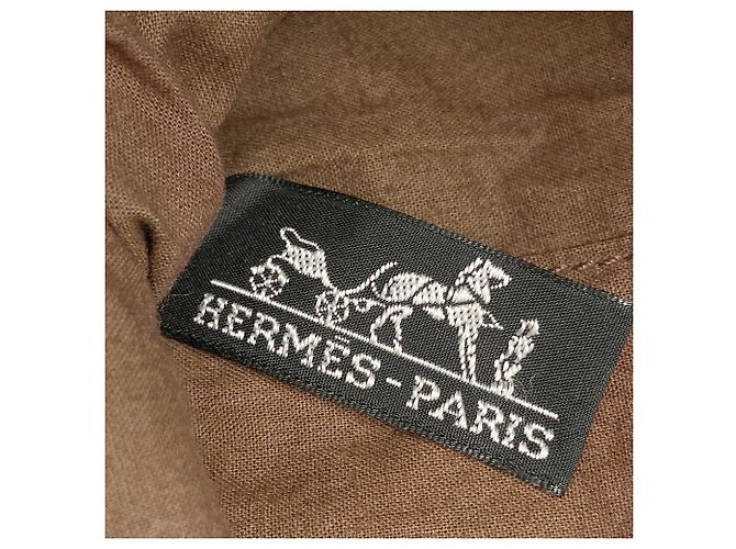 Hermès Bolso Tote Hermes Amedabad Diago Castaño - vista 5